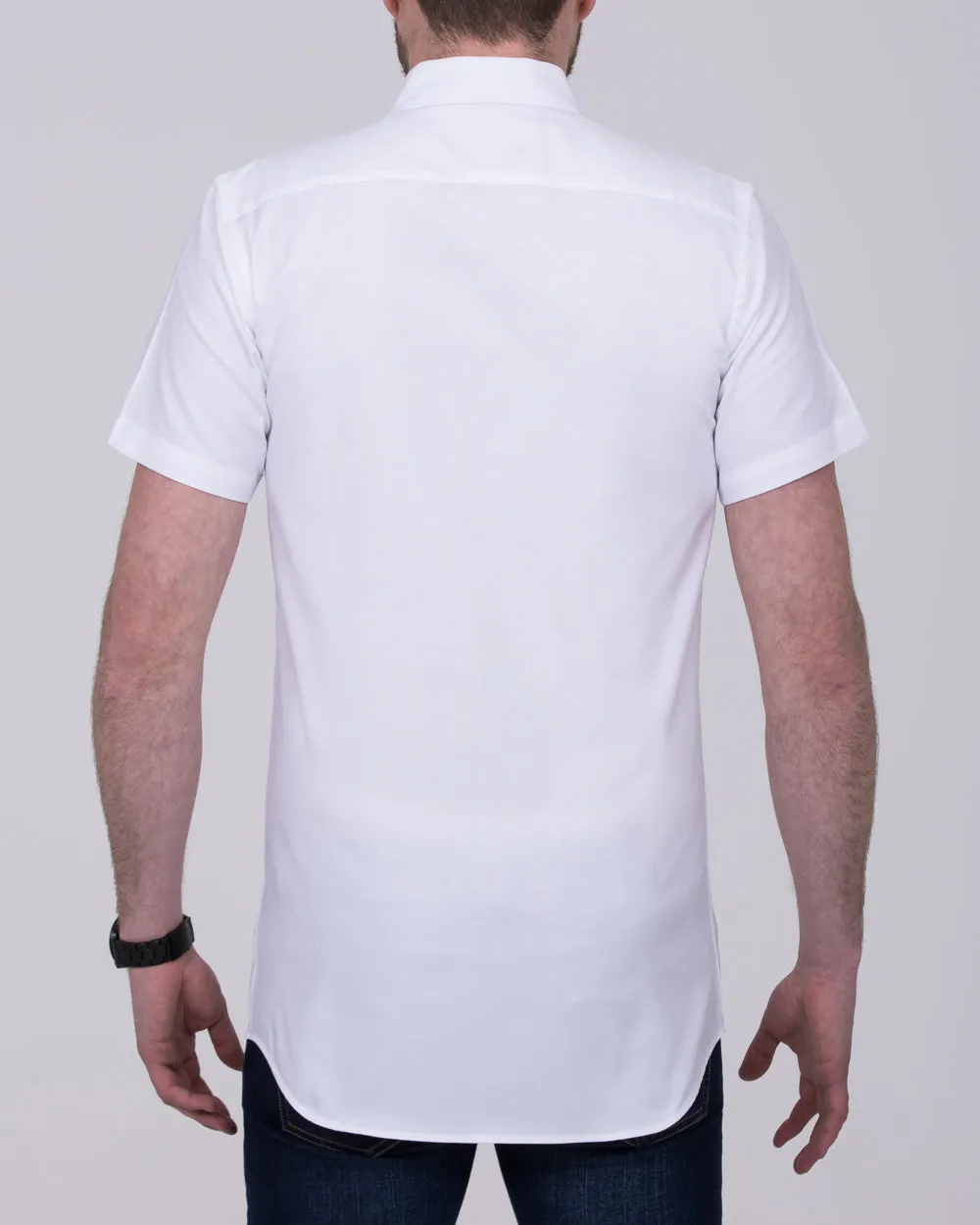 2t Slim Fit Short Sleeve Tall Shirt (white) Weekend Ready