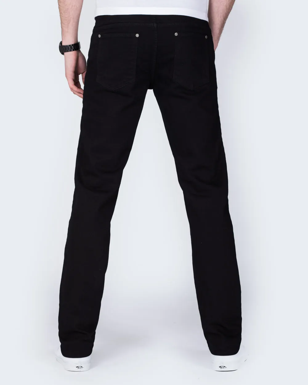 2t Slim Fit Tall Jeans (black) easy match