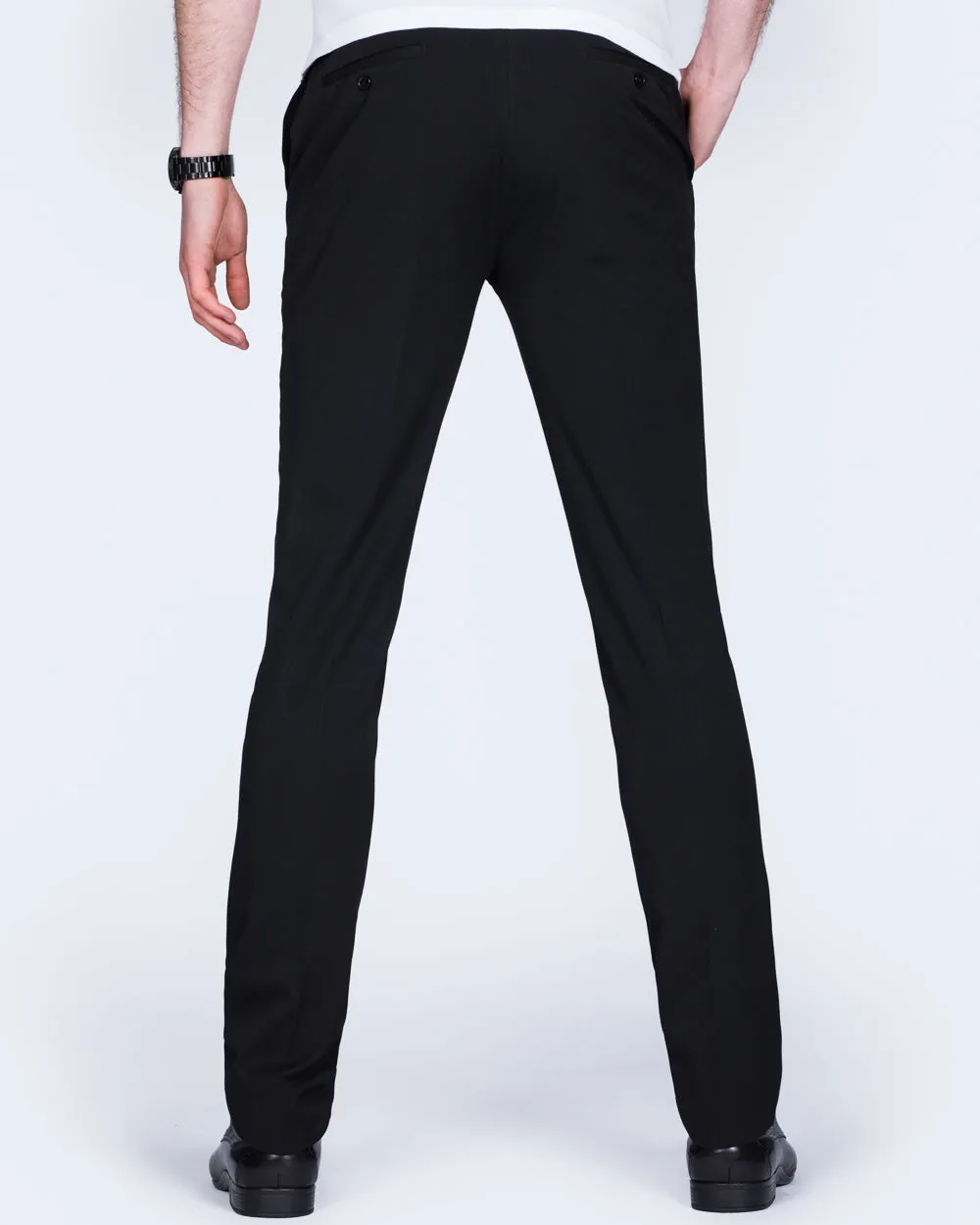 2t Slim Fit Tall Trousers (black) sun protection