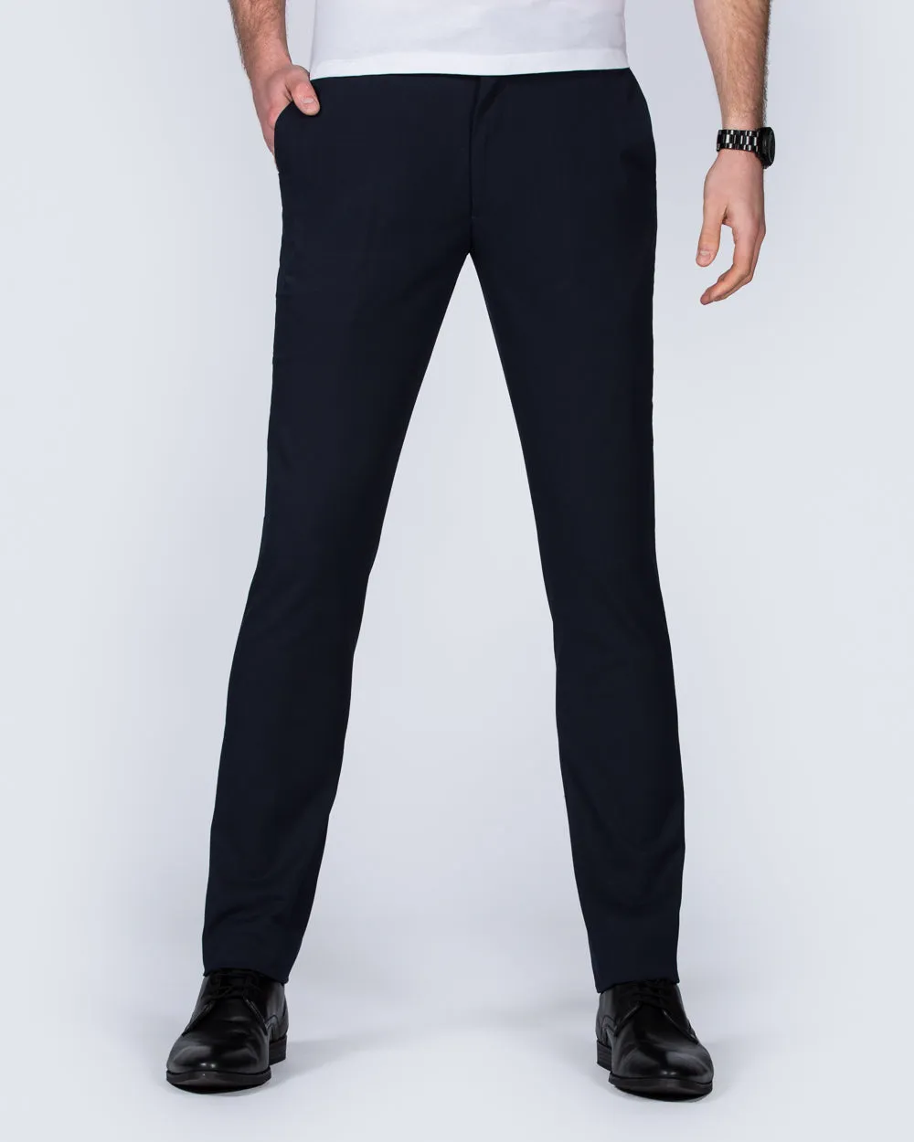 2t Slim Fit Tall Trousers (navy) professional attire