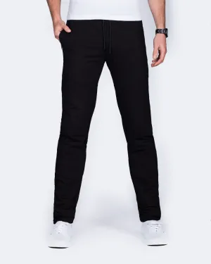 2t Slim Fit Zip Hem Training Joggers (black) autumn warm