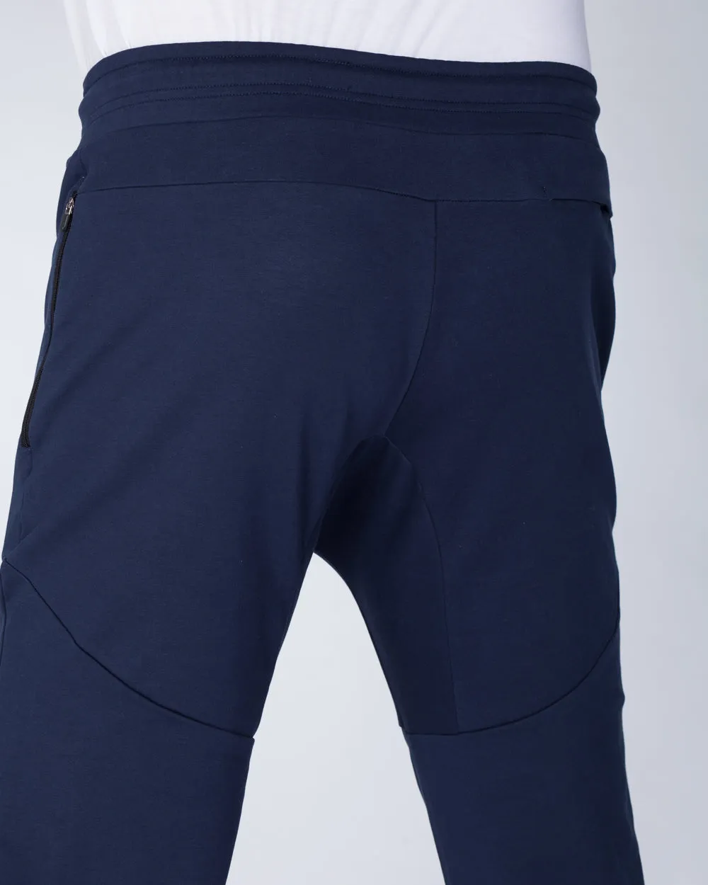 2t Slim Fit Zip Hem Training Joggers (navy) light durable