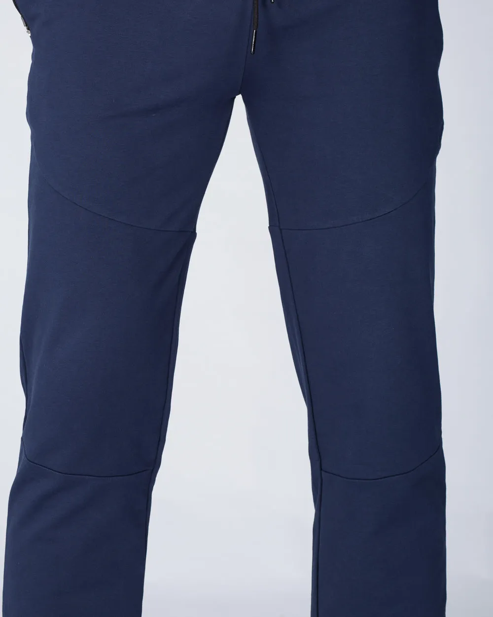 2t Slim Fit Zip Hem Training Joggers (navy) soft durable