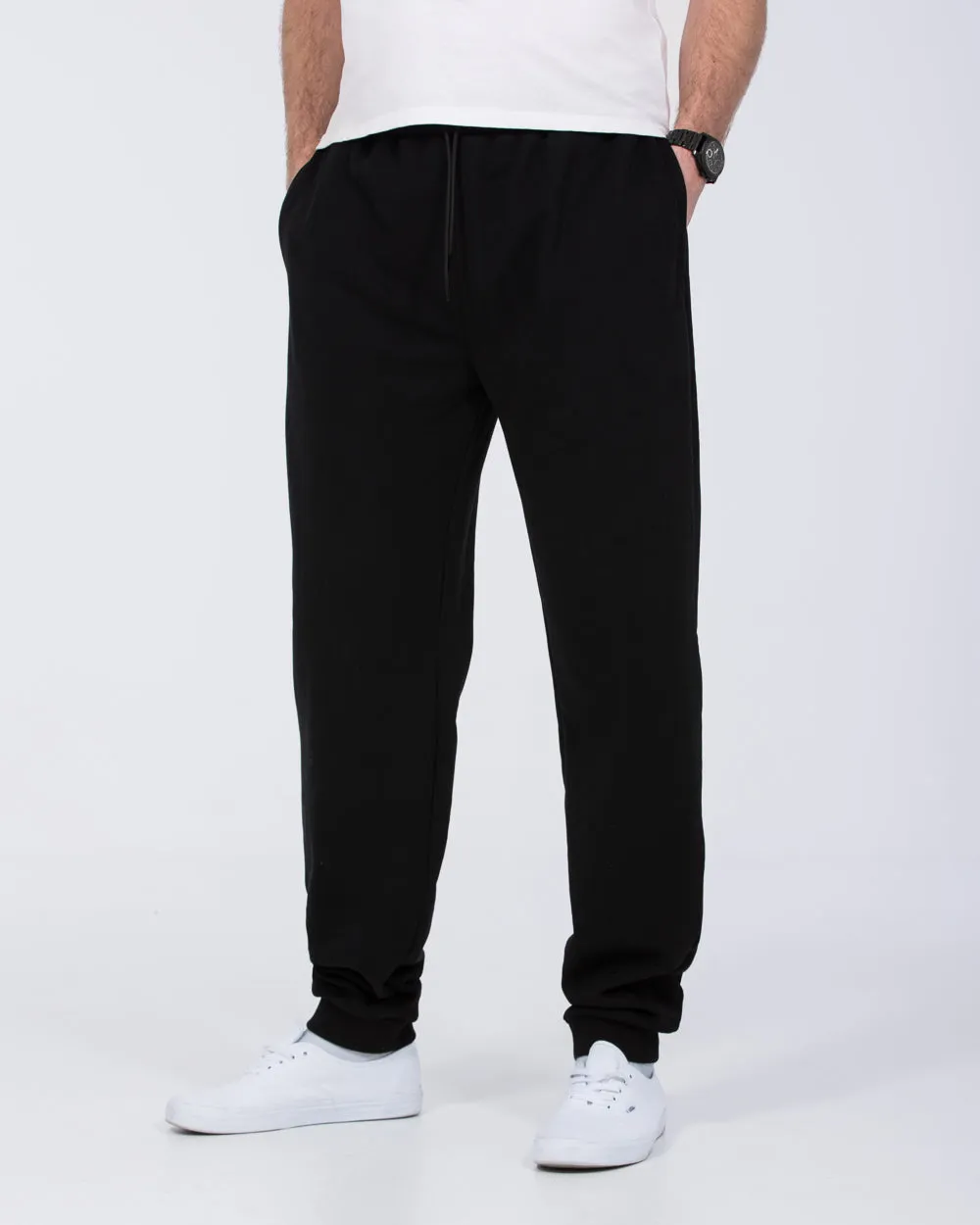 2t Stuart Loose Fit Tall Joggers (black) sport accessory