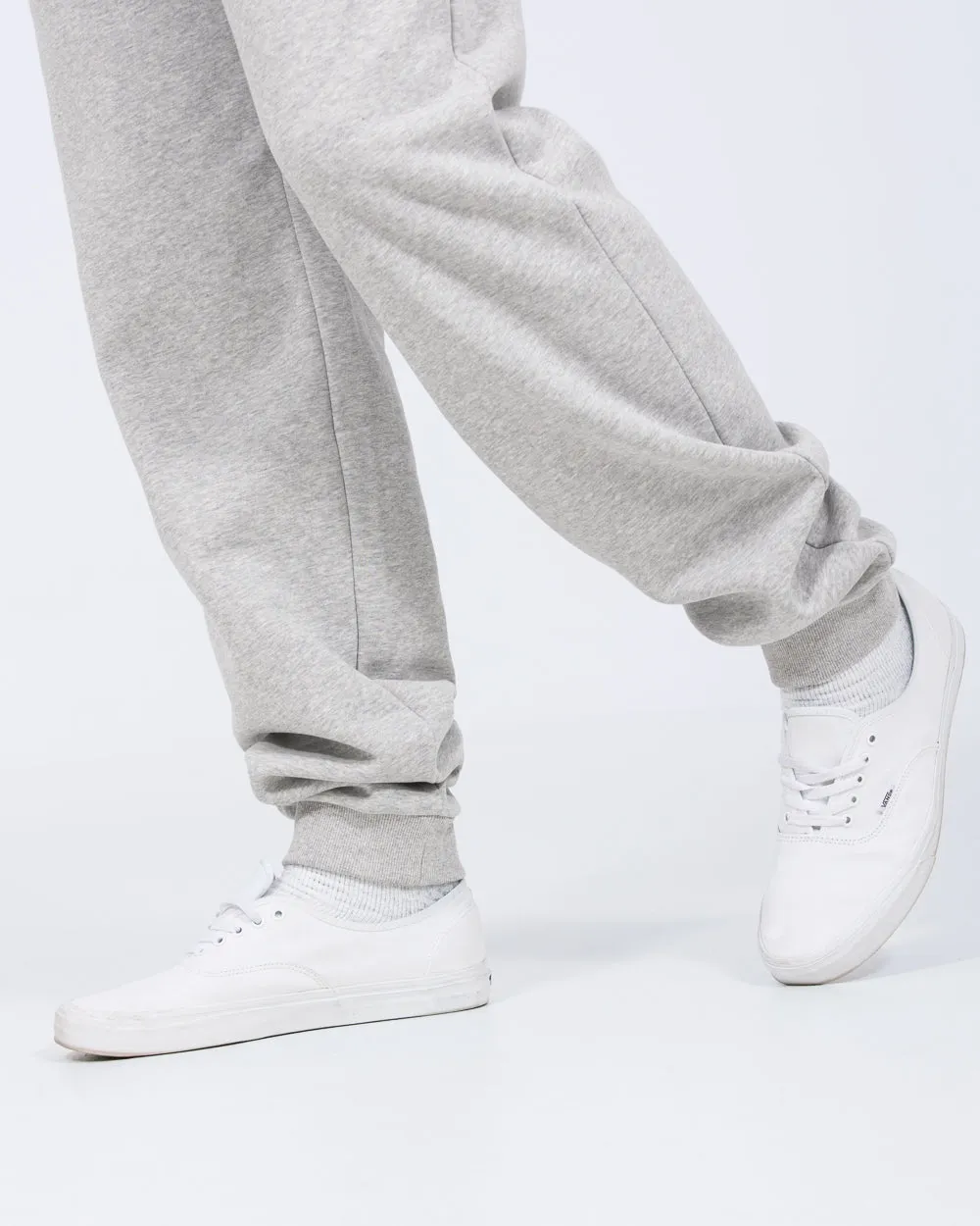 2t Stuart Loose Fit Tall Joggers (heather grey) strong elastic