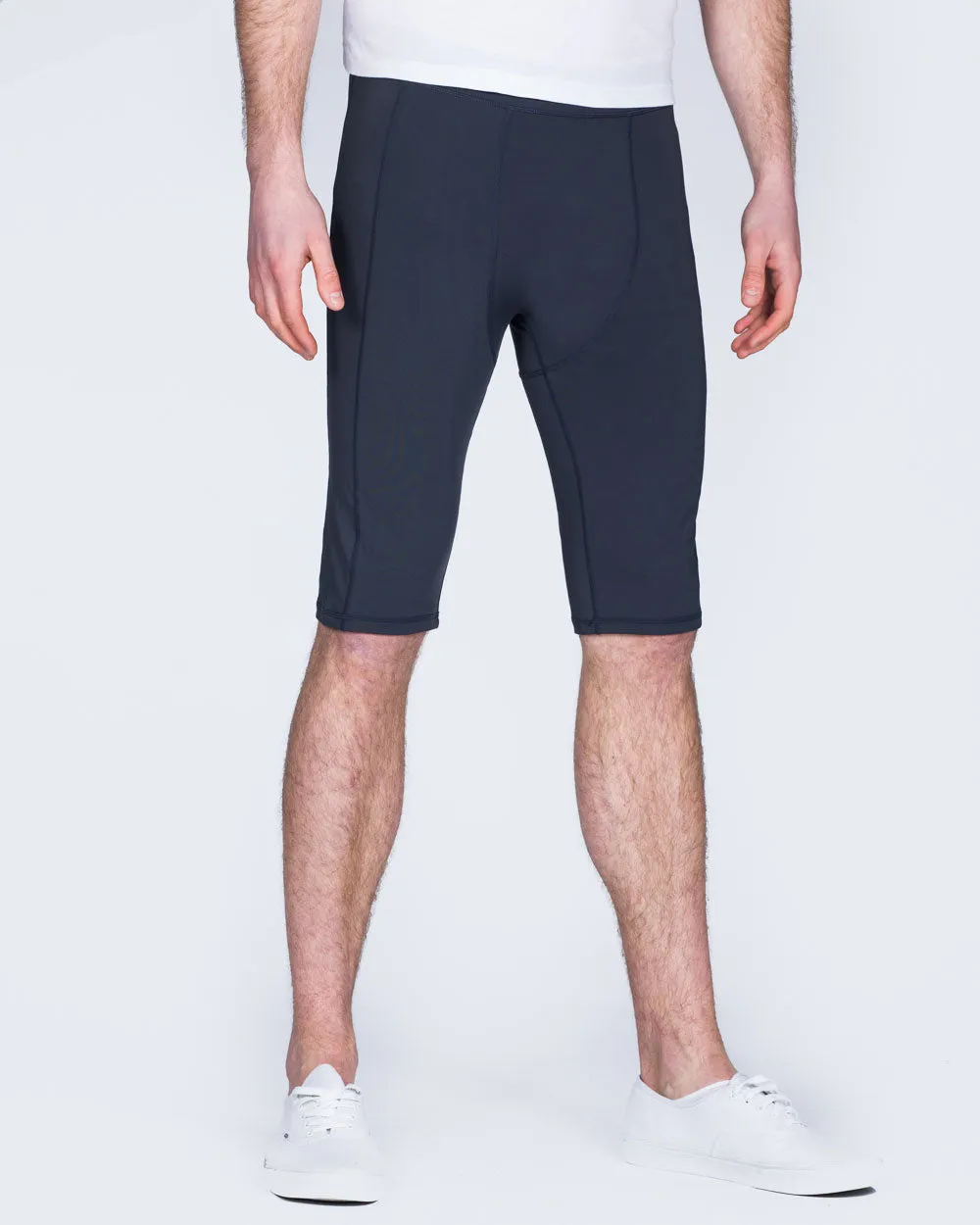 2t Tall Baselayer Compression Shorts (grey) street fashion