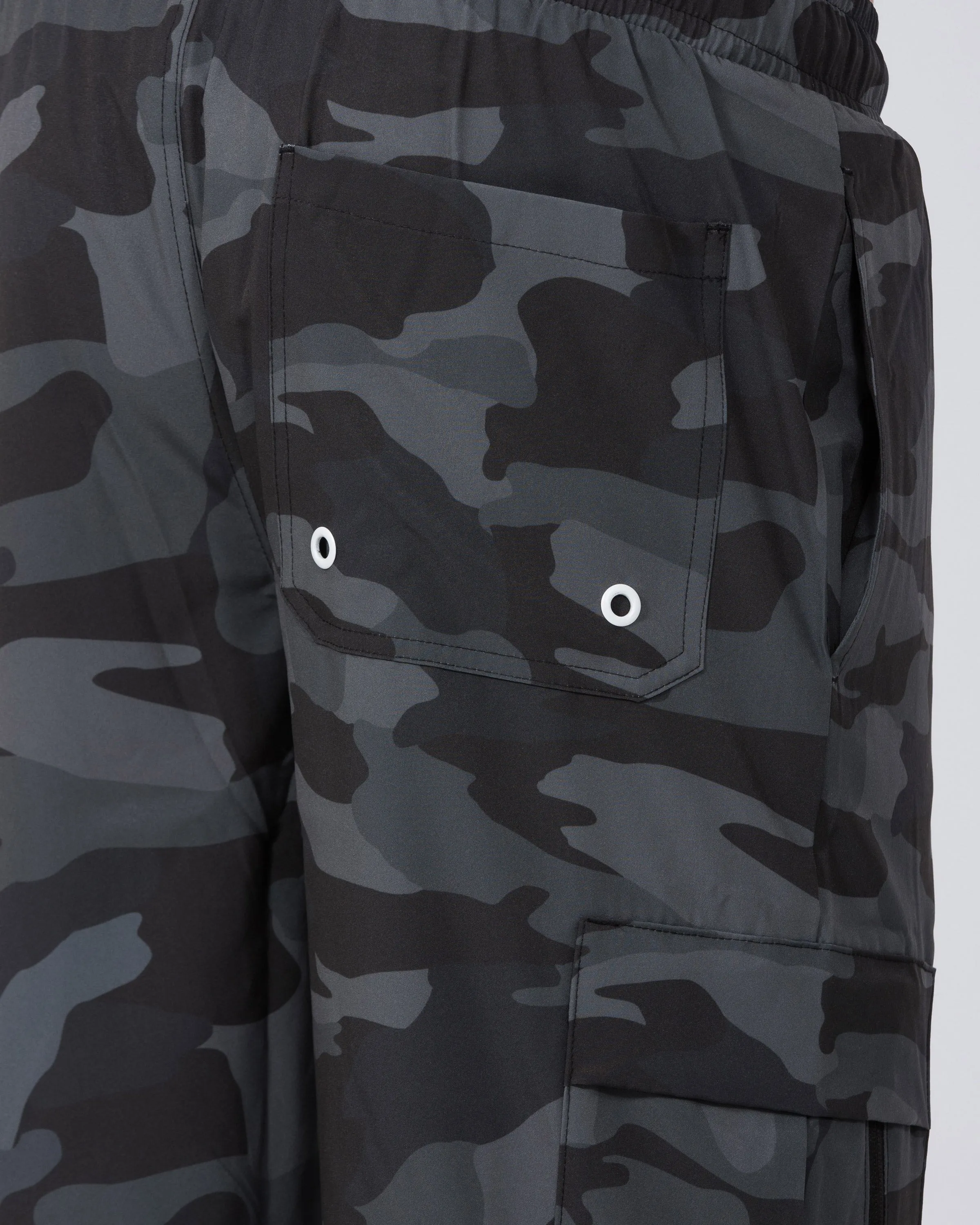 2t Tall Camo Print Swim Shorts (charcoal) trendy youth