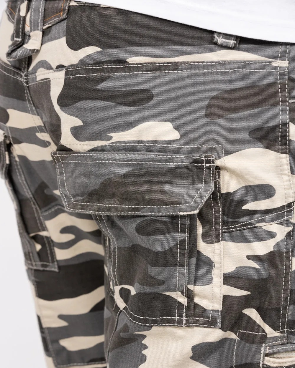 2t Tall Cargo Camo Shorts (charcoal) vibrant youth