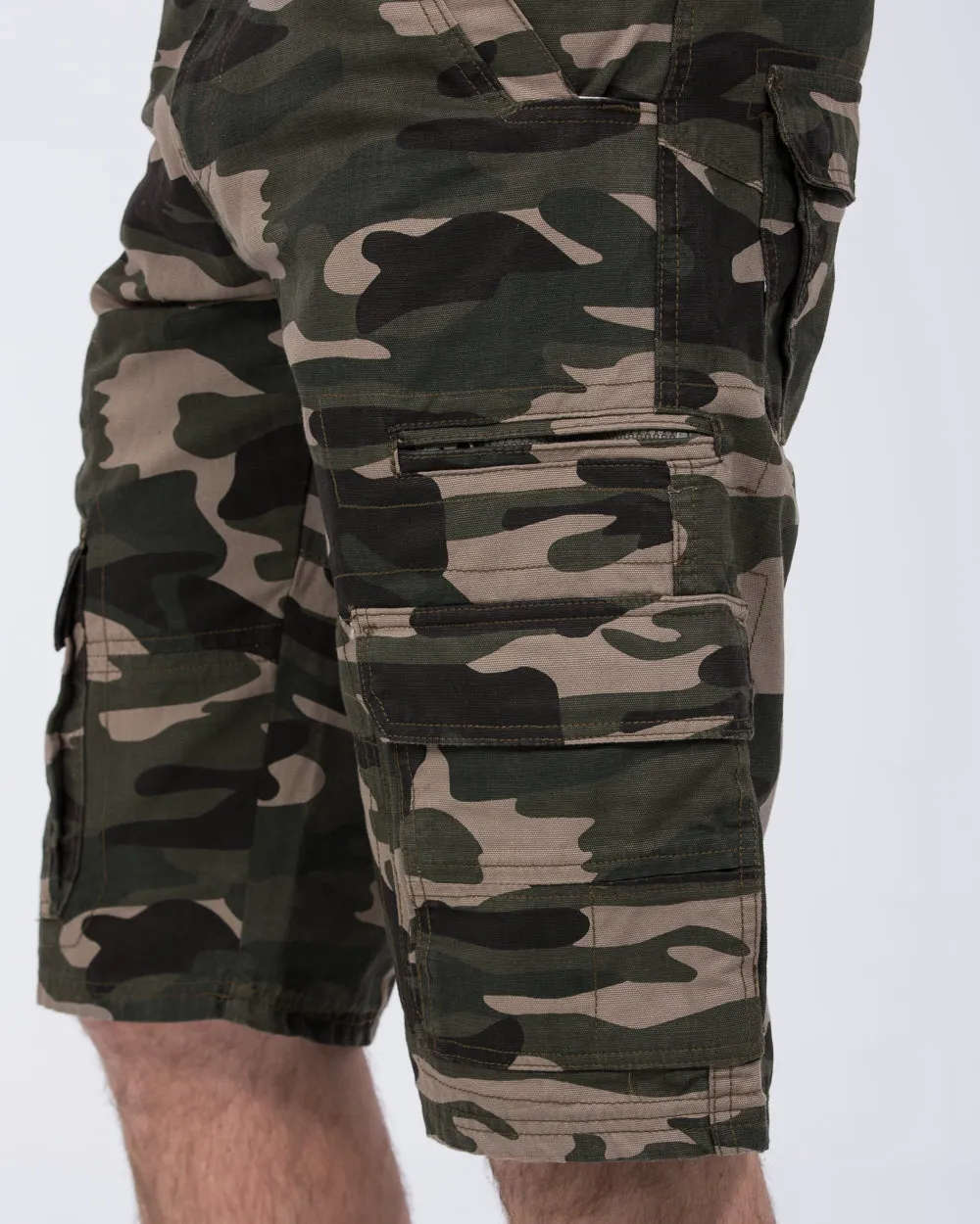 2t Tall Cargo Camo Shorts (khaki) casual style