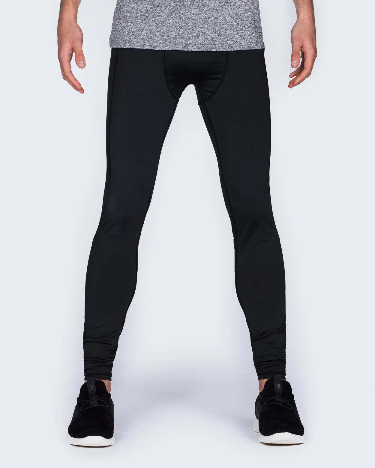 2t Tall Compression Leggings (black) light stretch