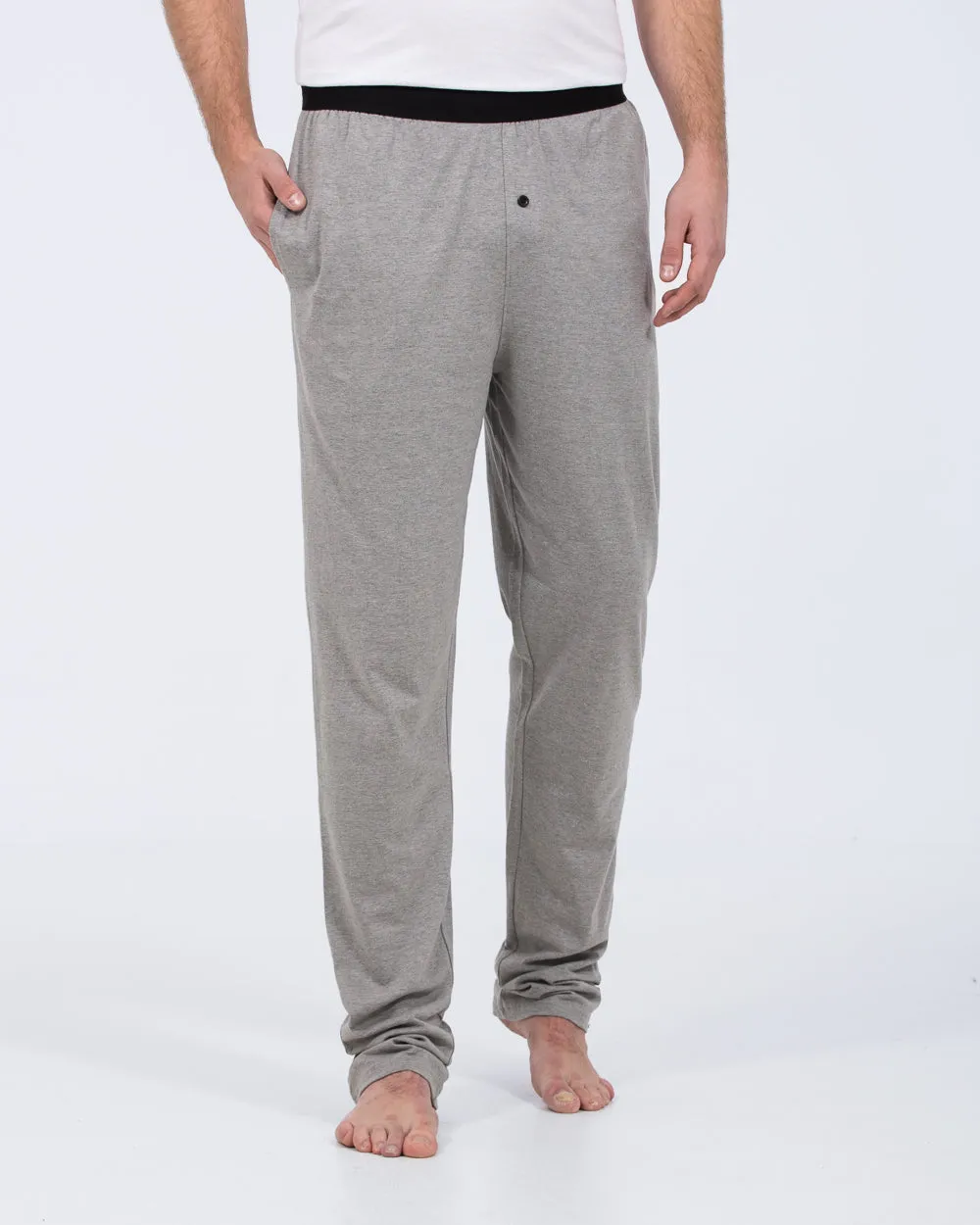 2t Tall Elastic Waist Lounge Pants (grey) Natural material