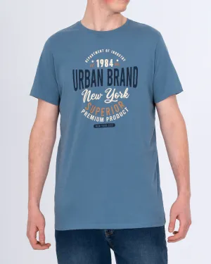 2t Tall Printed T-Shirt (blue) vintage vibe