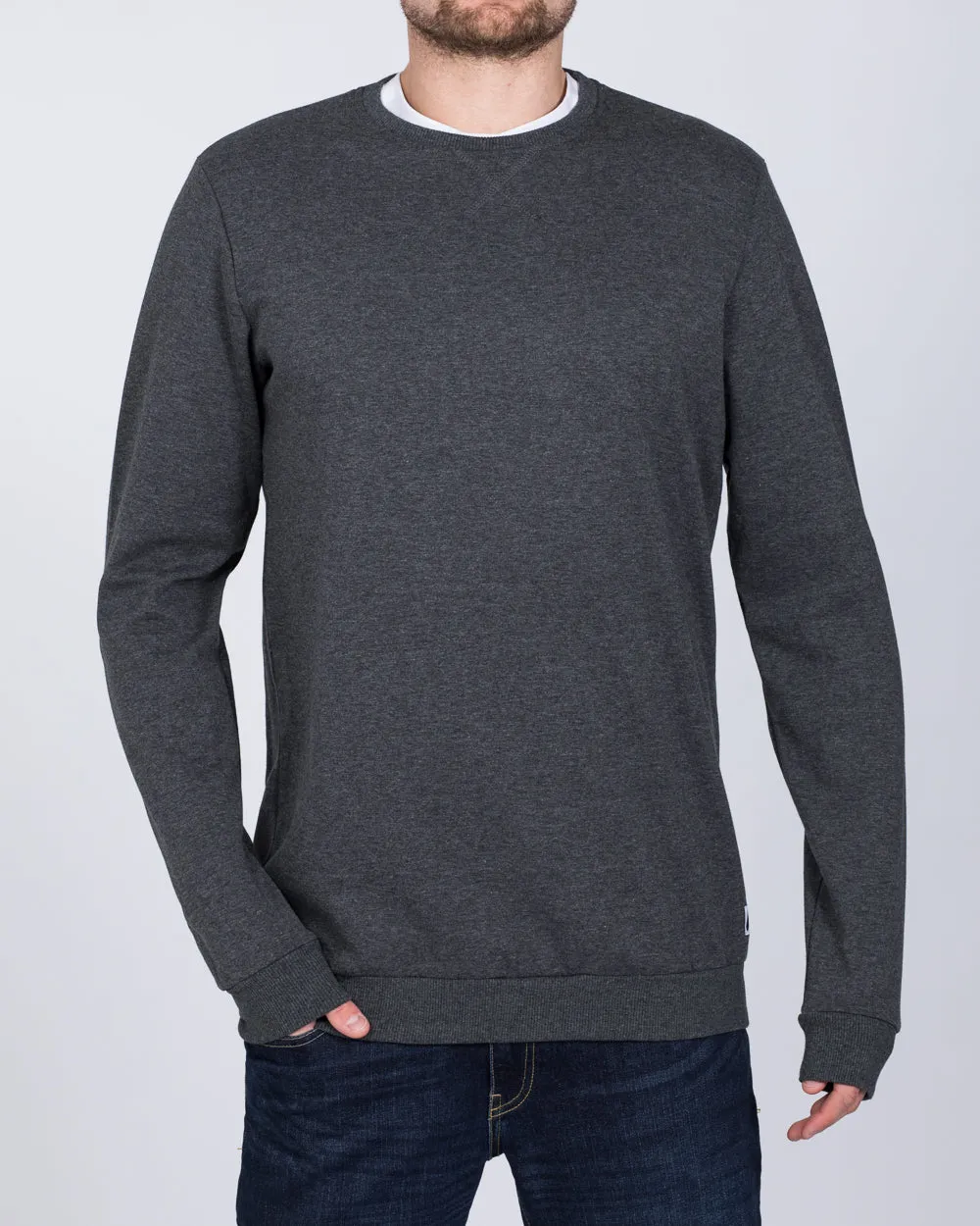 2t Tall Regular Fit Sweatshirt (charcoal) texture play