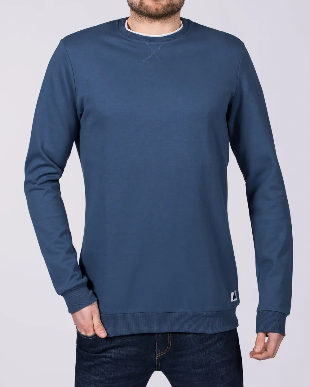 2t Tall Regular Fit Sweatshirt (dark blue) travel cozy
