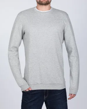 2t Tall Regular Fit Sweatshirt (heather grey) texture base