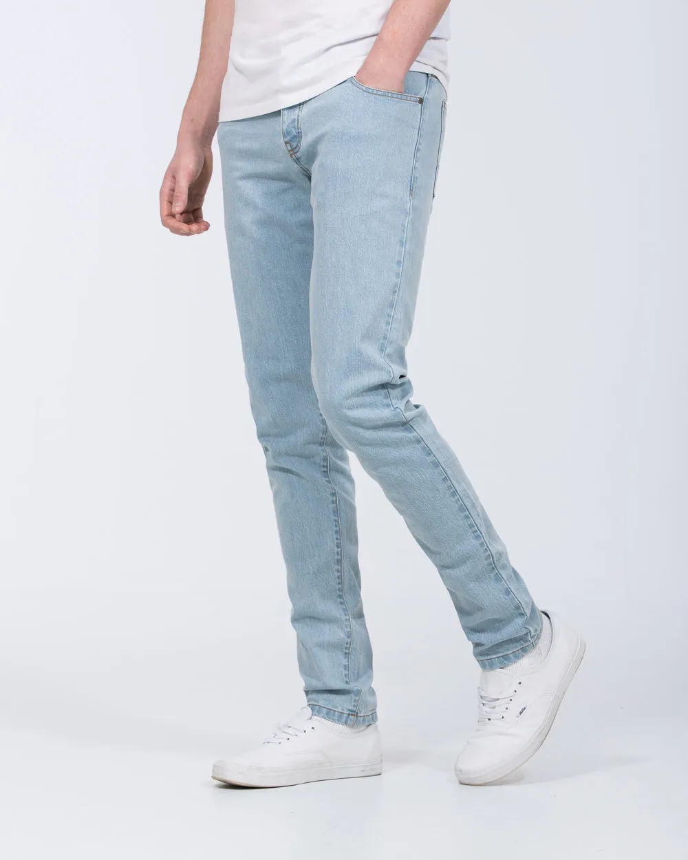 2t Tall Slim Fit Jeans (ice blue) unique detail