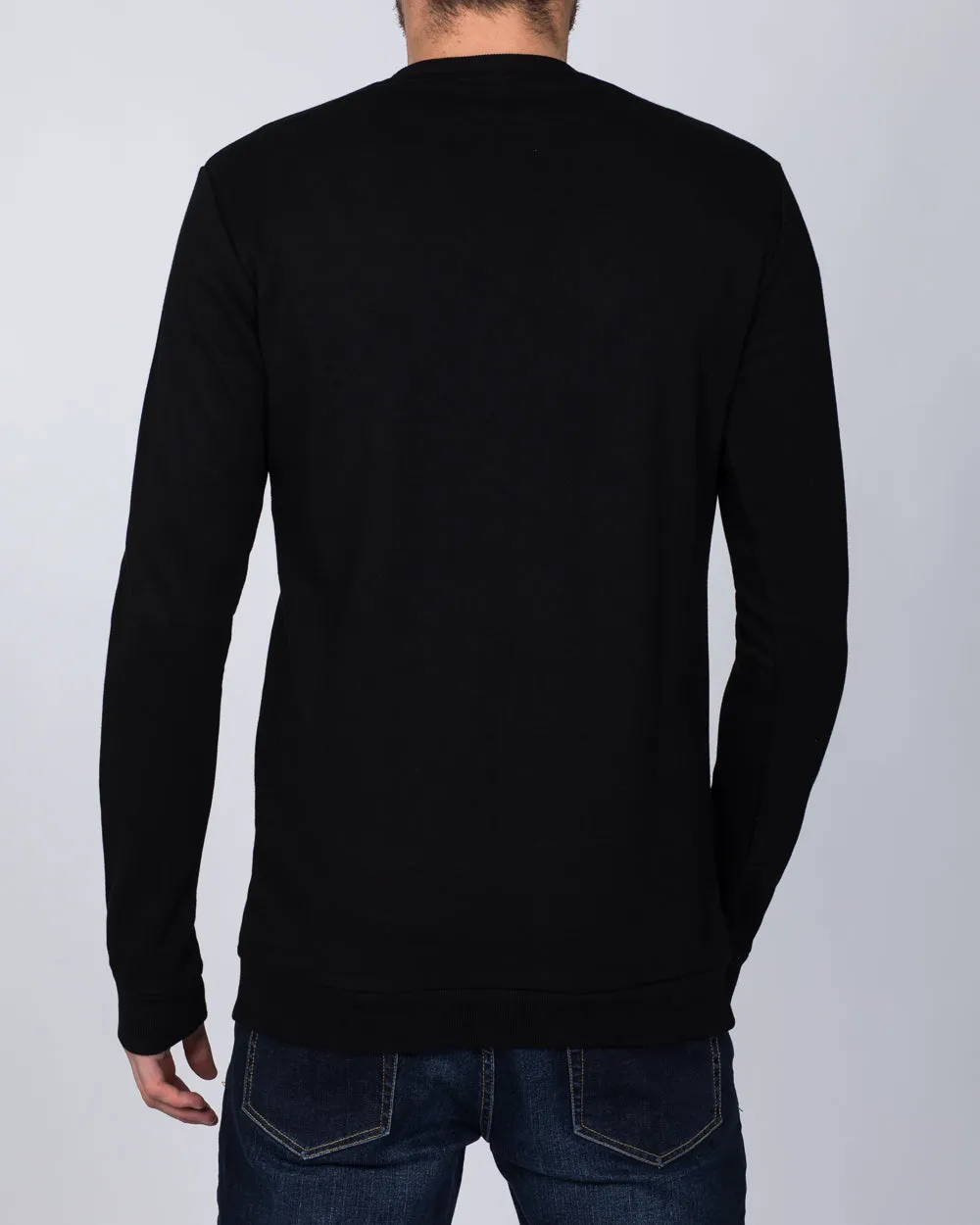 2t Tall Slim Fit Sweatshirt (black) street tone