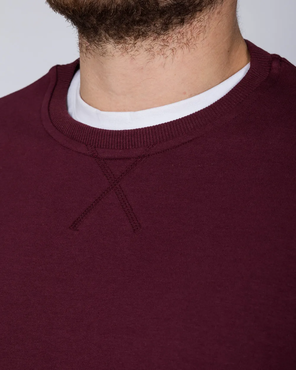 2t Tall Slim Fit Sweatshirt (burgundy) touch warmth