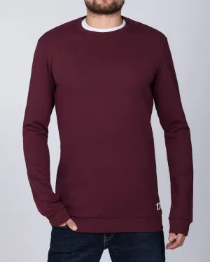 2t Tall Slim Fit Sweatshirt (burgundy) indoor layer