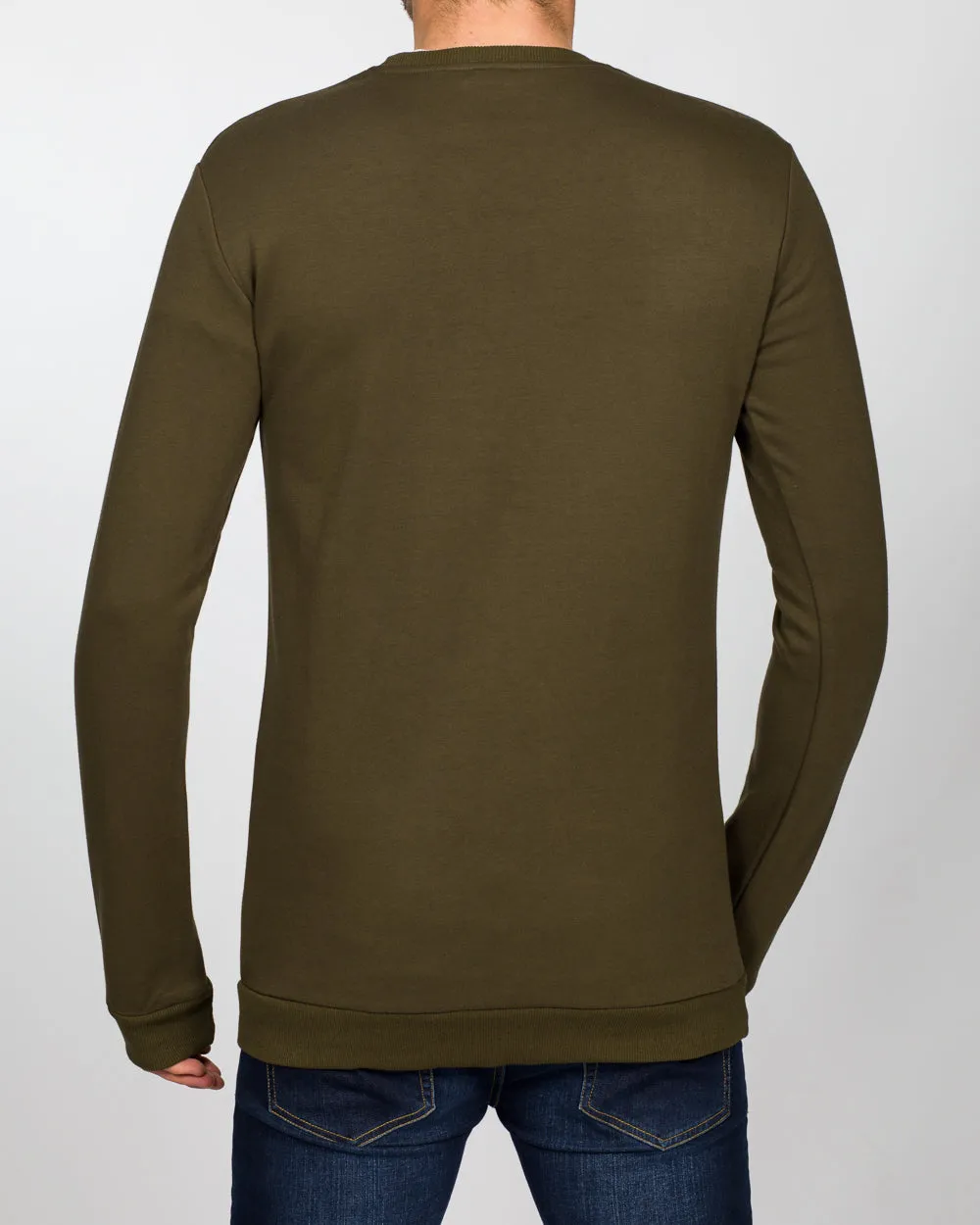 2t Tall Slim Fit Sweatshirt (khaki) base layer