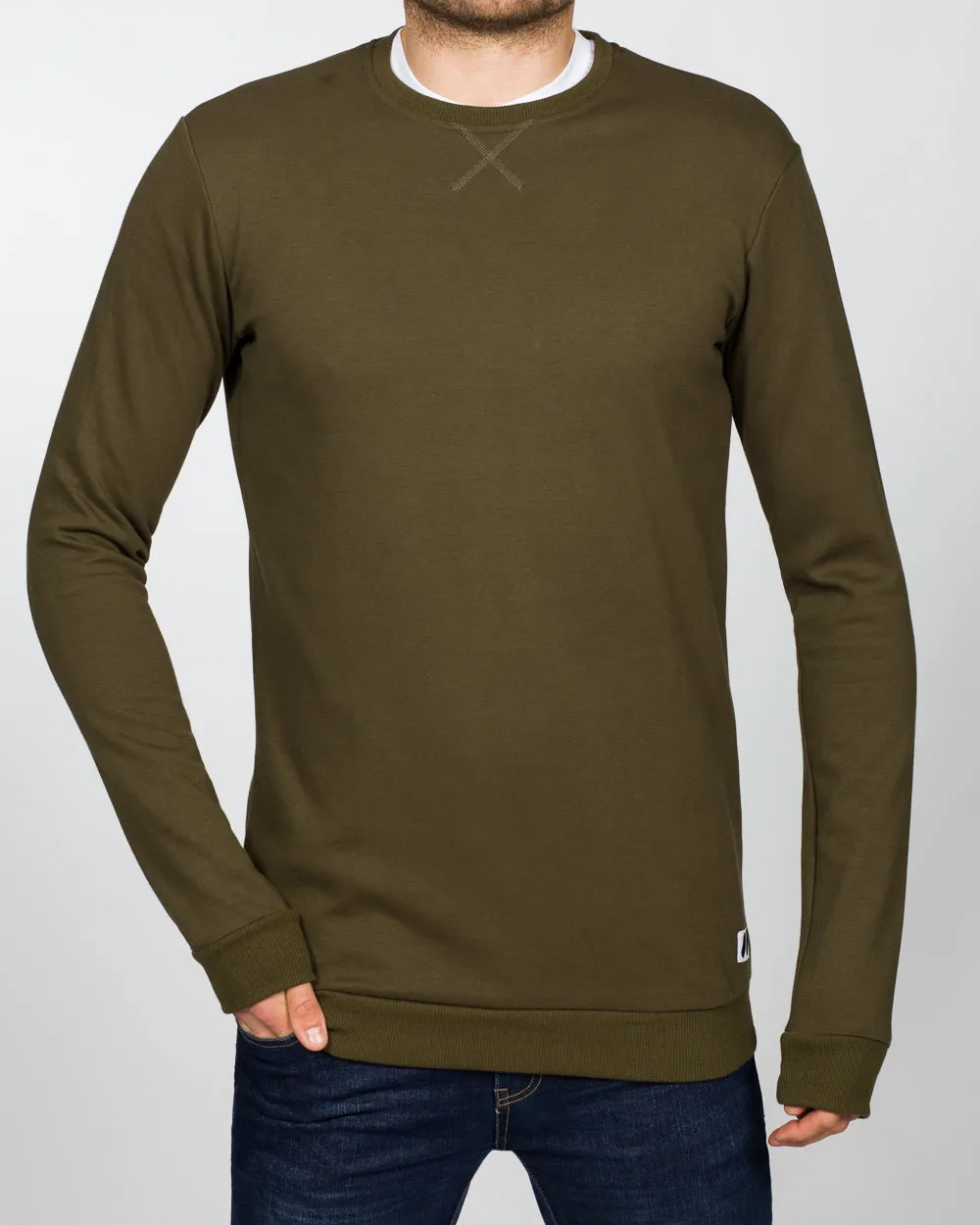 2t Tall Slim Fit Sweatshirt (khaki) comfort first