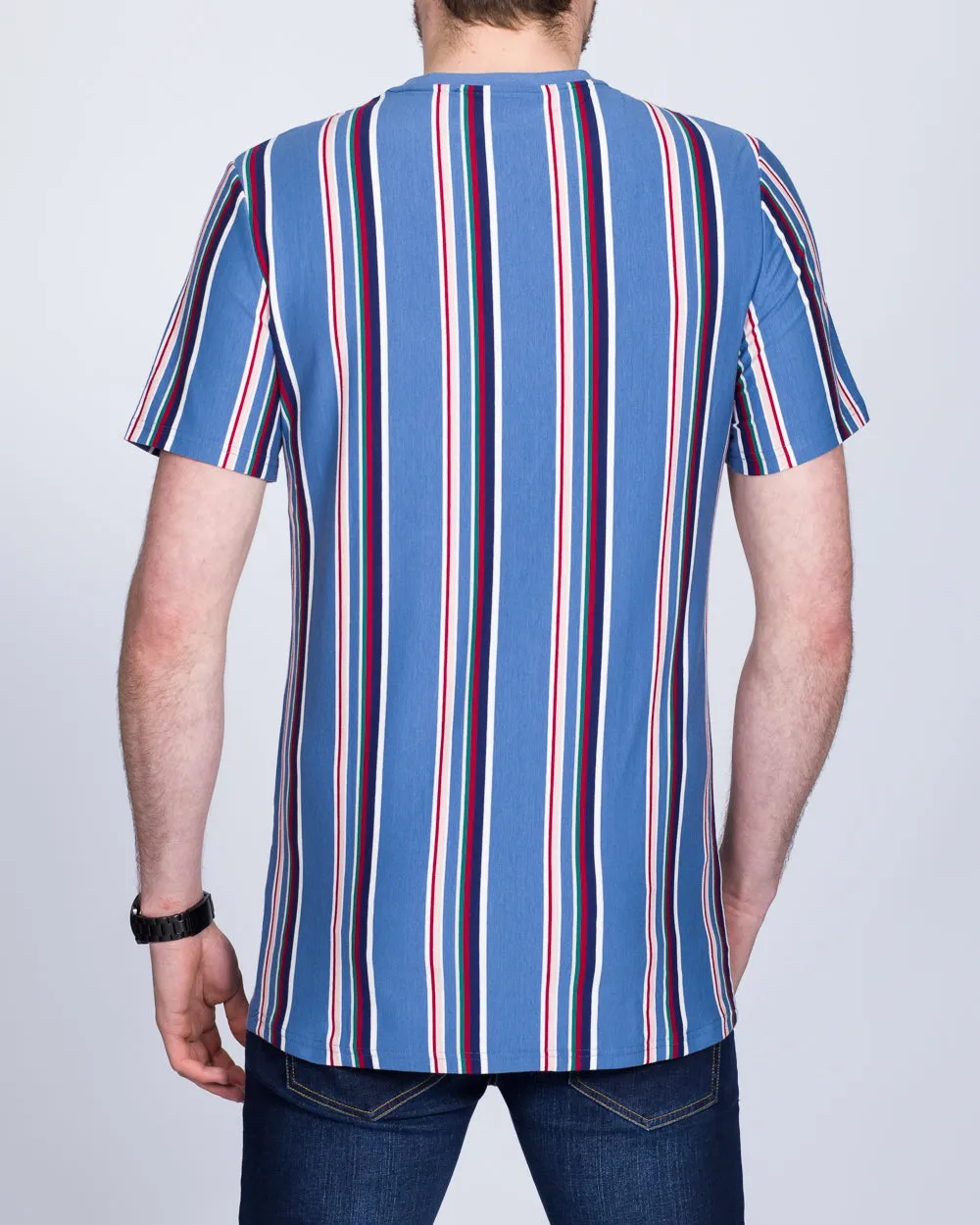 2t Tall Striped T-Shirt (denim) tone mix