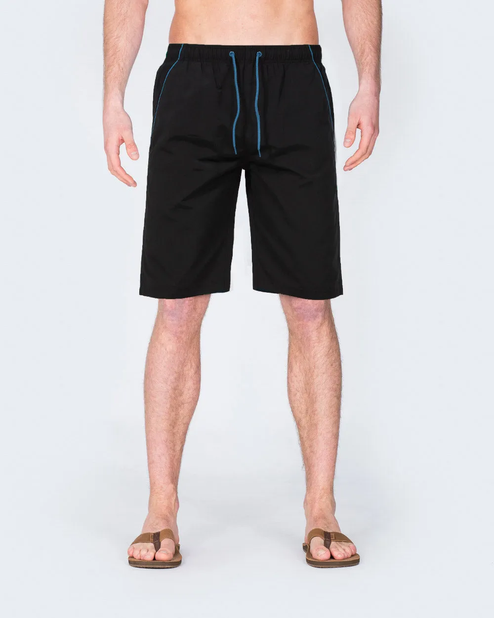 2t Tall Swim Shorts (black/sky) casual style