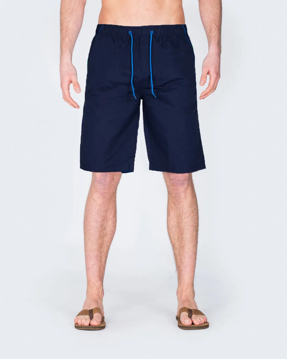 2t Tall Swim Shorts (navy/sky) beach vacation