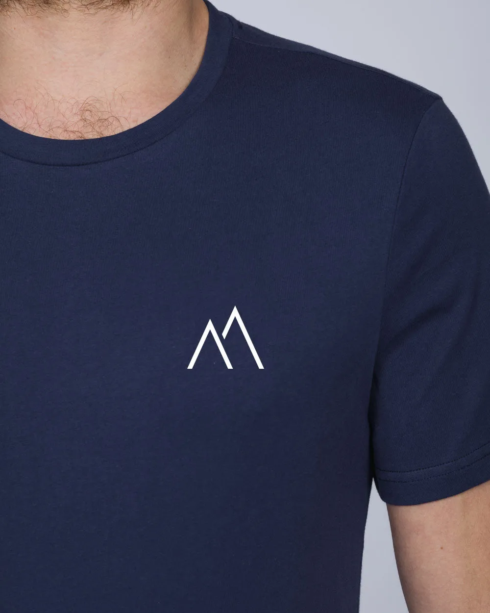 2t Tall T-Shirt (mountains navy) hug feel