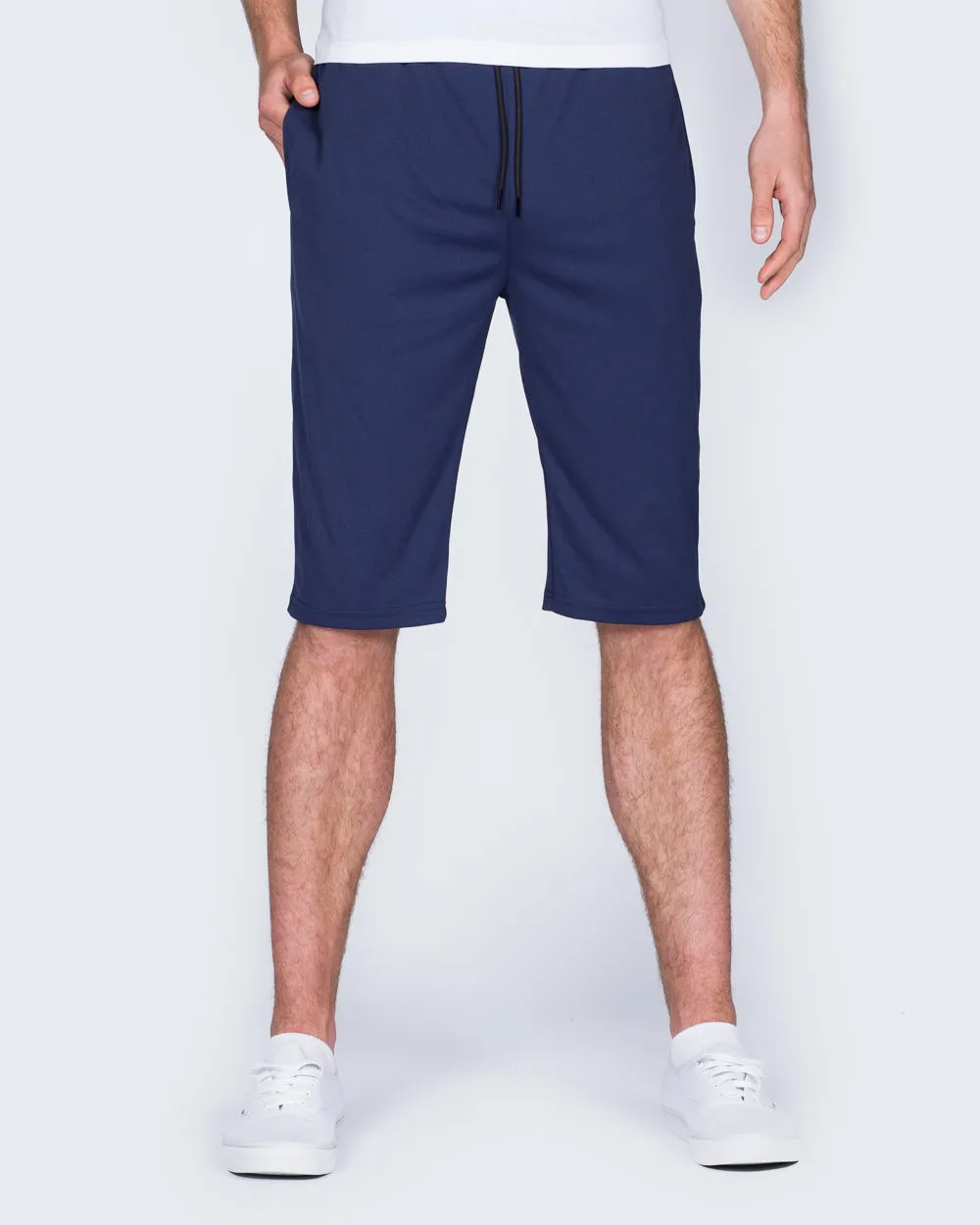 2t Tall Training Shorts (navy) loose fit