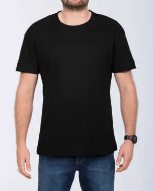 2t Tall Waffle Oversized T-Shirt (black) road trip