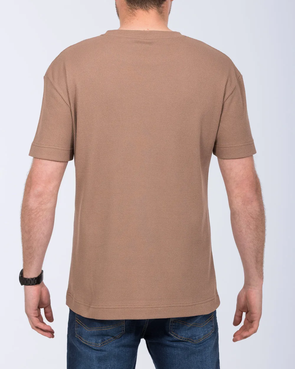 2t Tall Waffle Oversized T-Shirt (taupe) size free