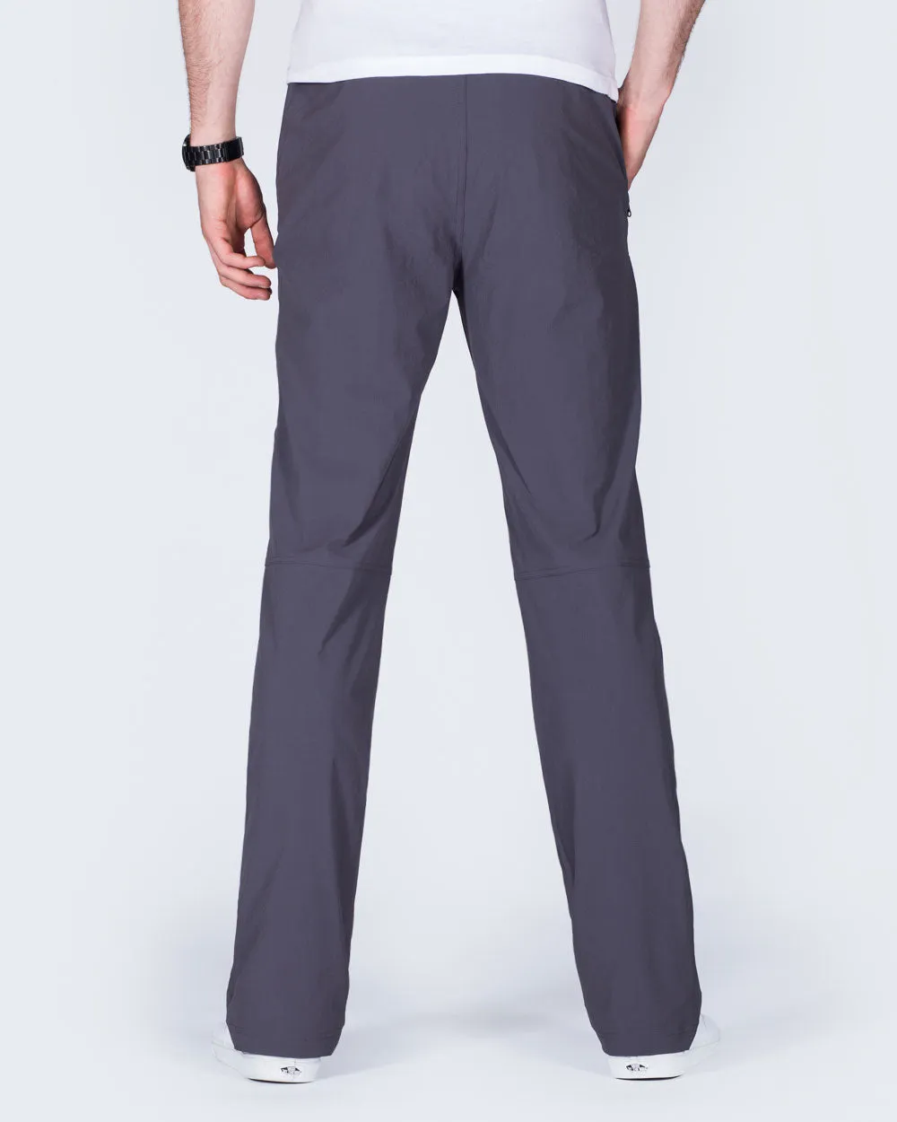 2t Thomas Slim Fit Tall Walking Trousers (grey) exclusive design