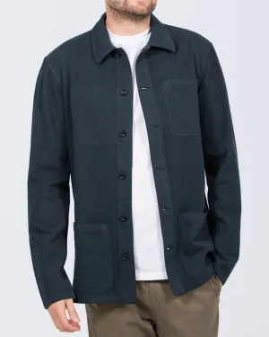 2t Tristian Tall Cotton Utility Shacket (navy) Stay Chill