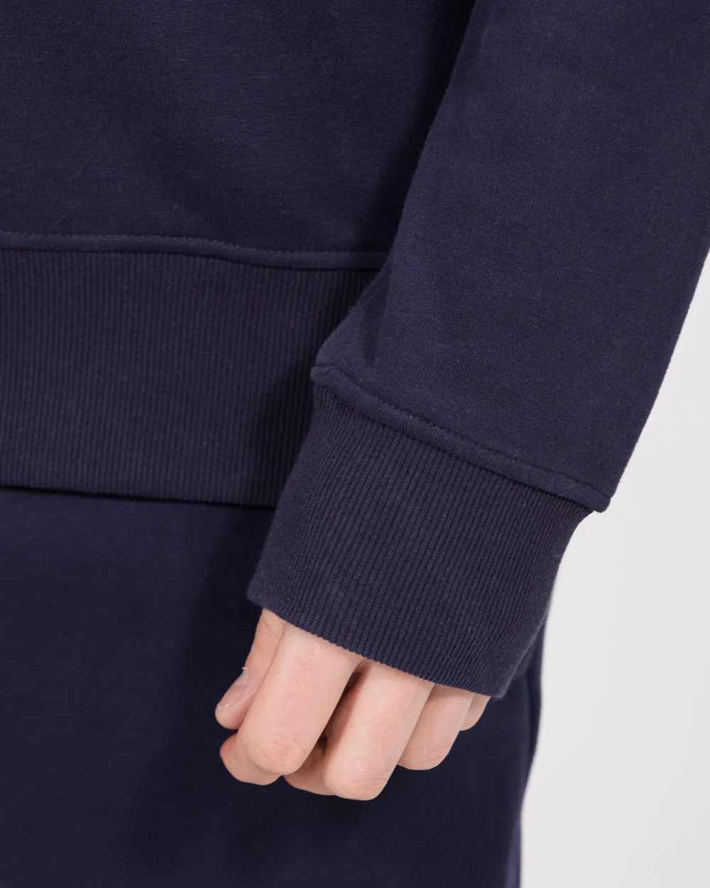 2t Wyatt Tall Quarter Zip Sweatshirt (navy) street calm