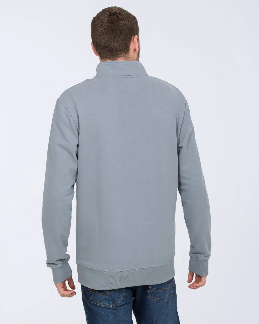 2t Wyatt Tall Quarter Zip Sweatshirt (slate) gentle hug
