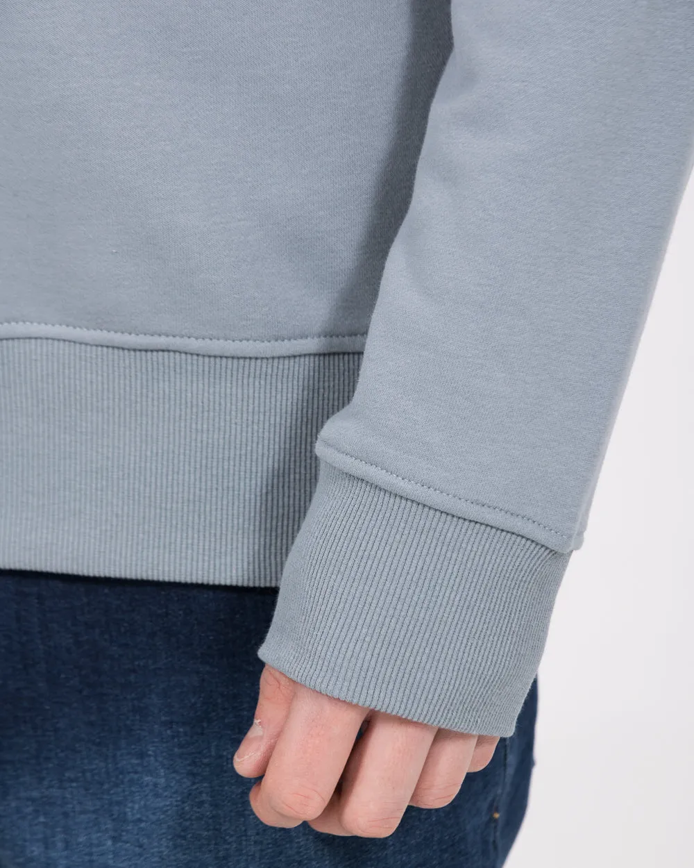 2t Wyatt Tall Quarter Zip Sweatshirt (slate) subtle mood