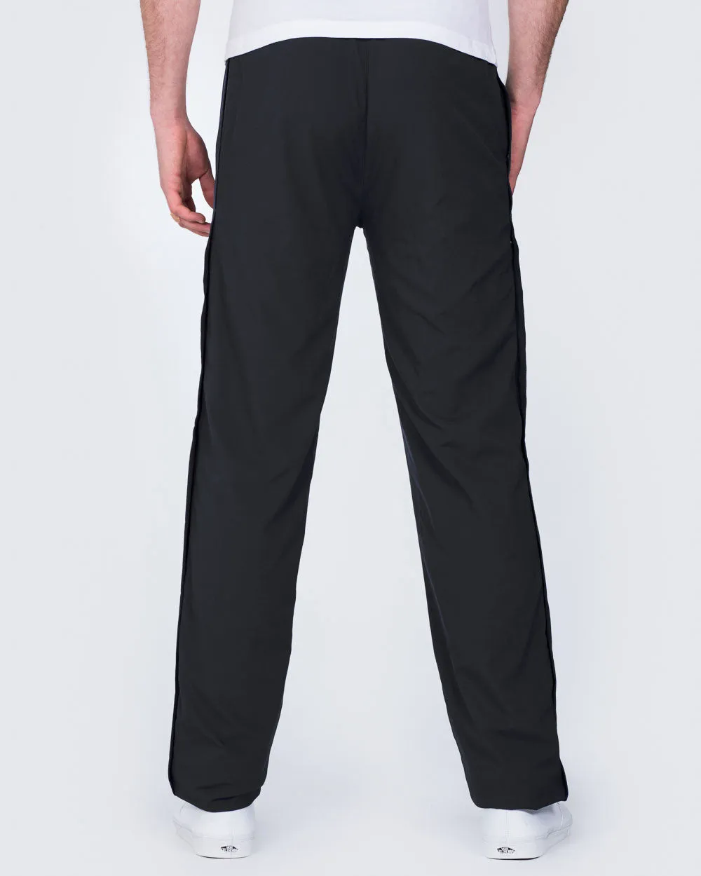 2t Zip Up Tall Tracksuit Bottoms (black) professional sport
