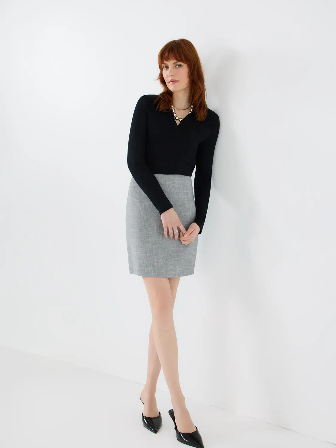 A-Line Mini Skirt retro trend