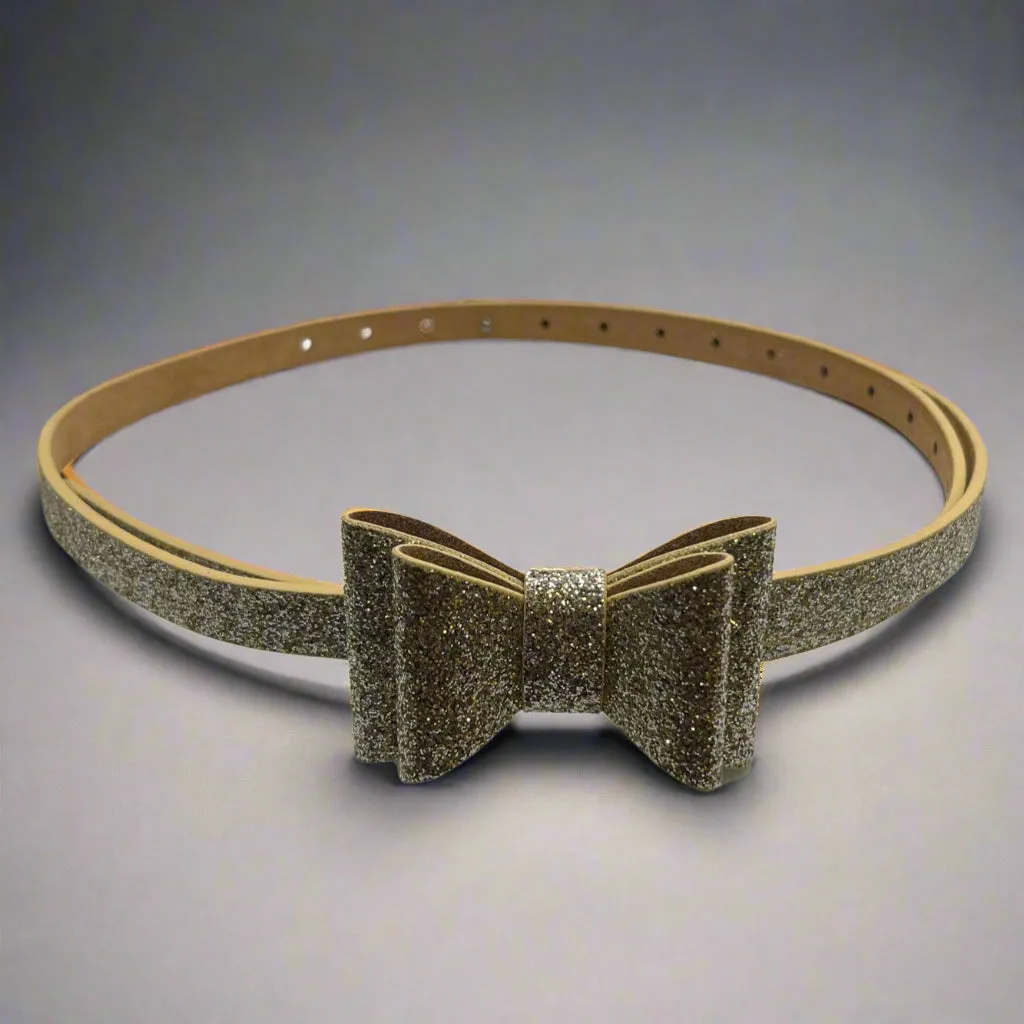 Adjustable Size Retro Bow Belt identity show