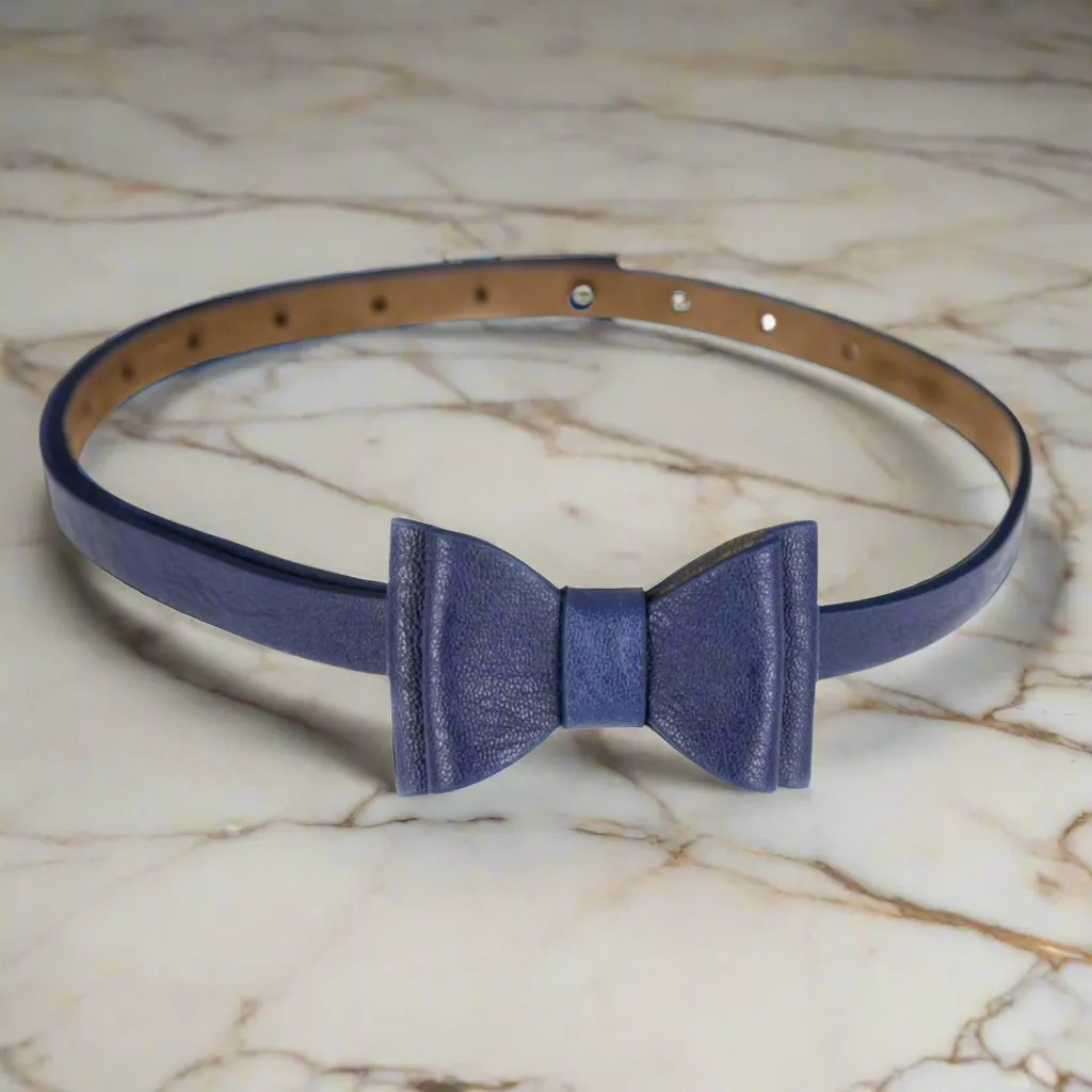 Adjustable Size Retro Bow Belt design first