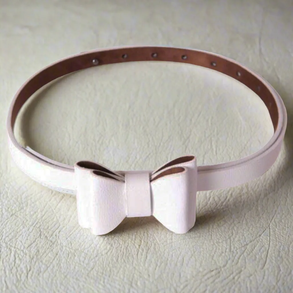 Adjustable Size Retro Bow Belt us street