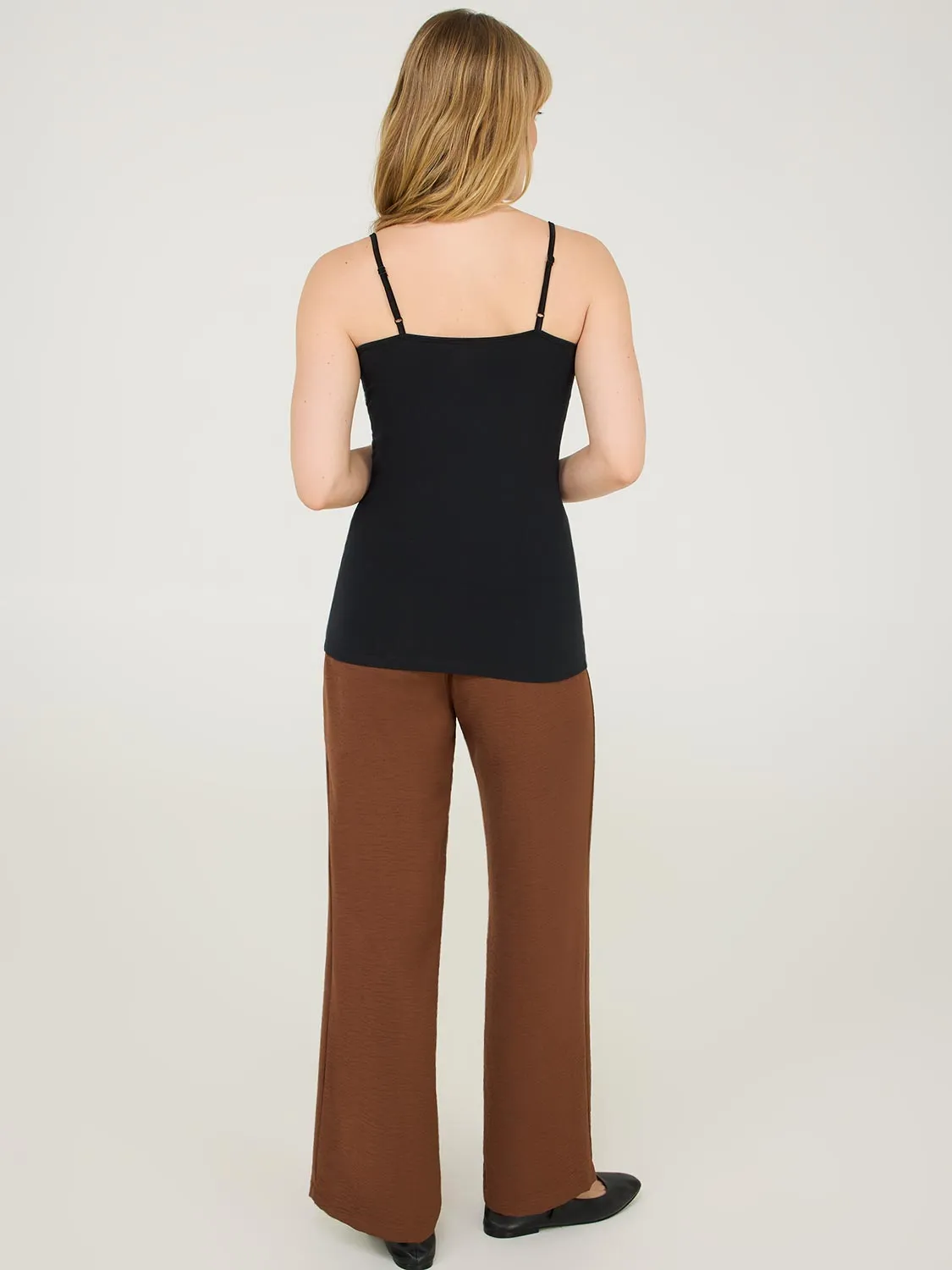 Adjustable Spaghetti Strap Tank Top light hug