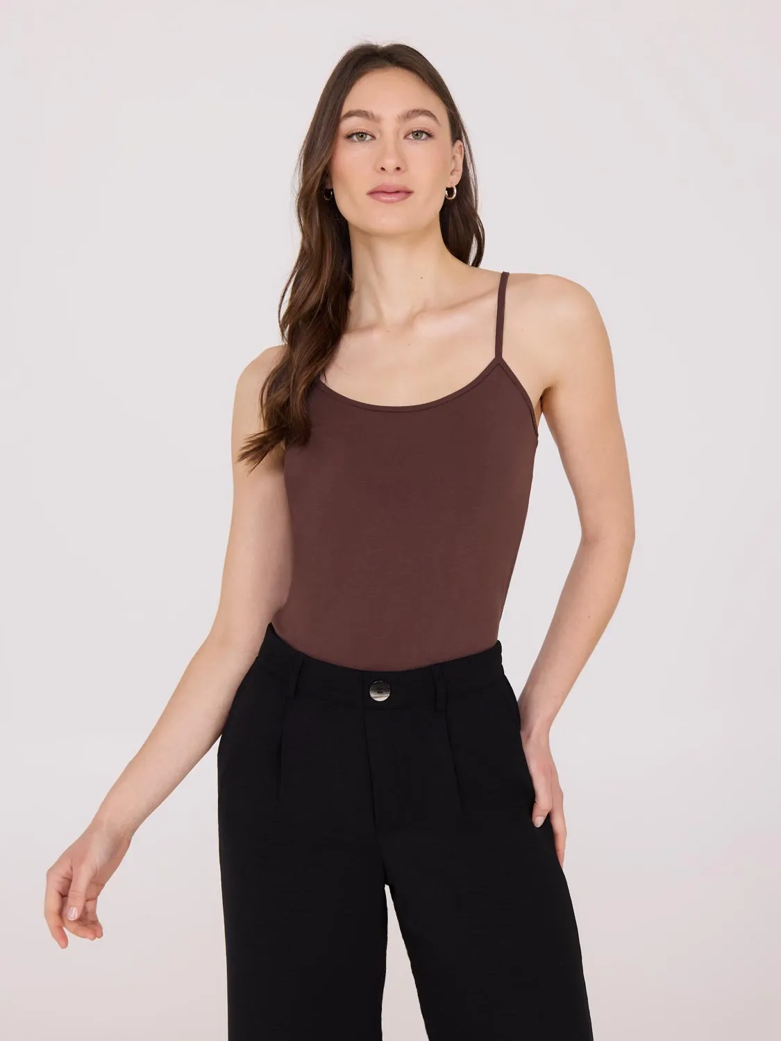 Adjustable Spaghetti Strap Tank Top day layer