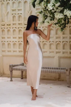 Anna Slip in Champagne romantic charm