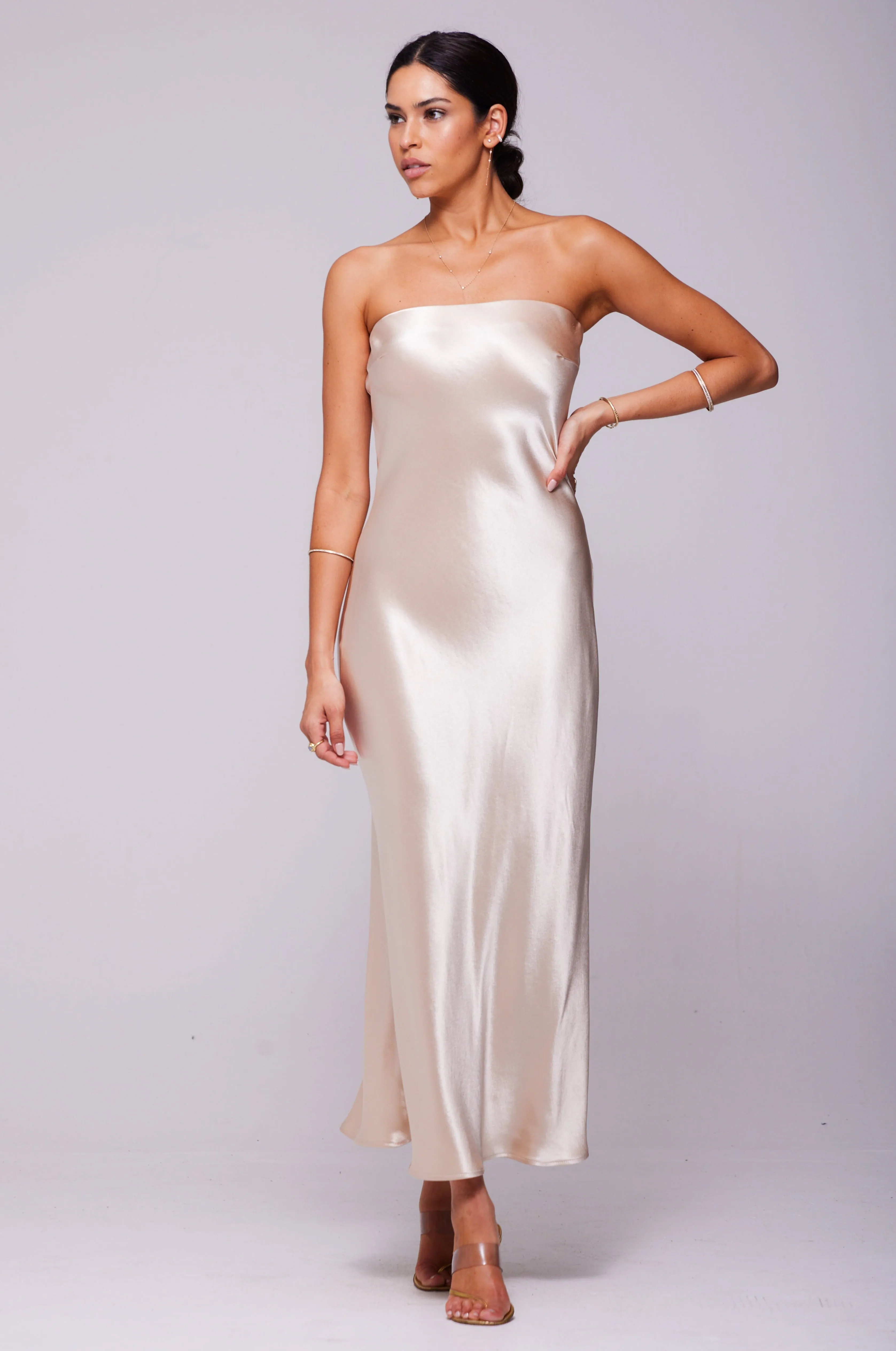 Anna Slip in Champagne classy unique