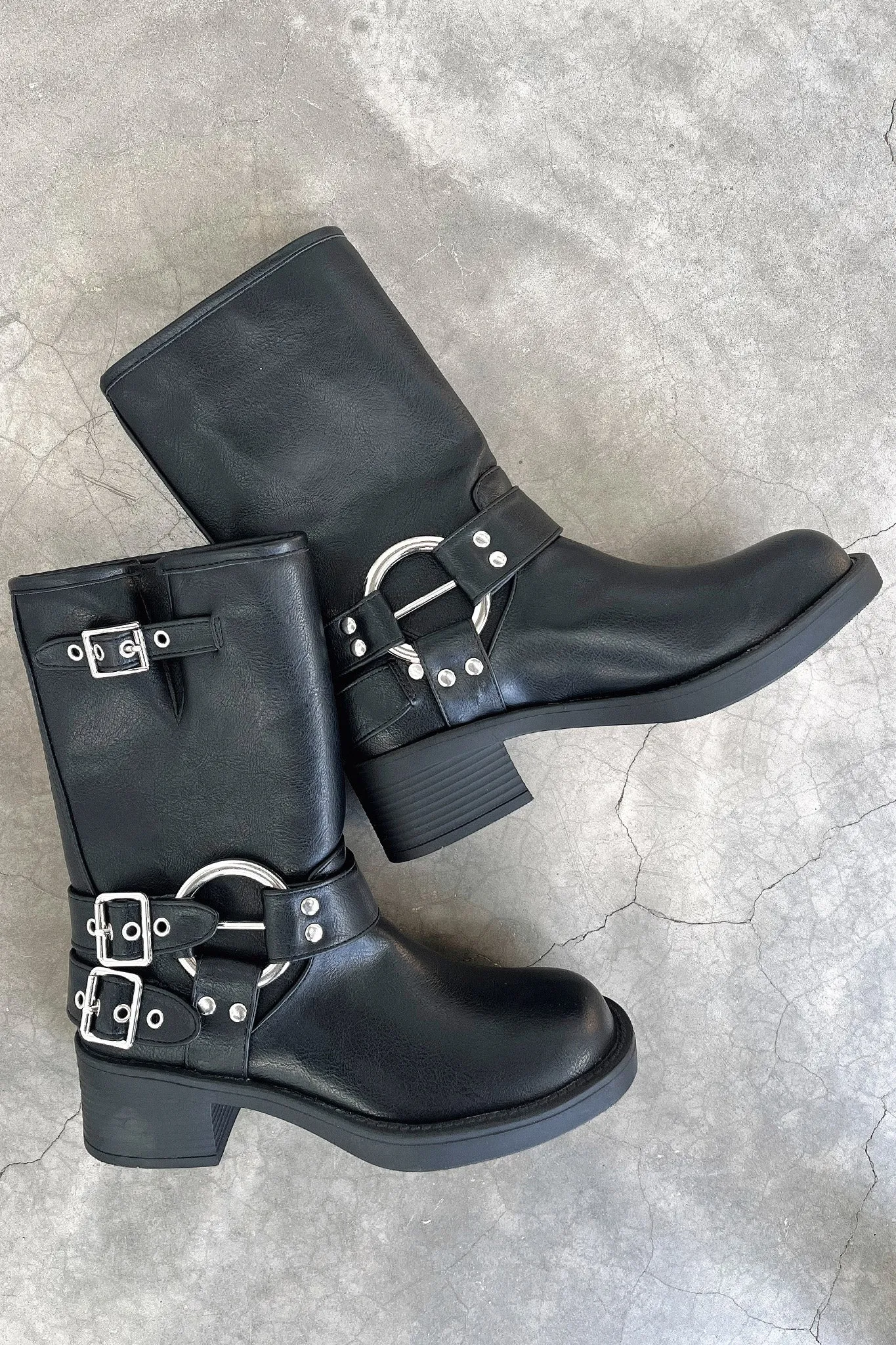 Antonio Boots - Black warm fleece