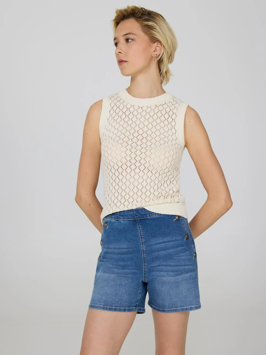 Argyle Sweater Vest compact wear