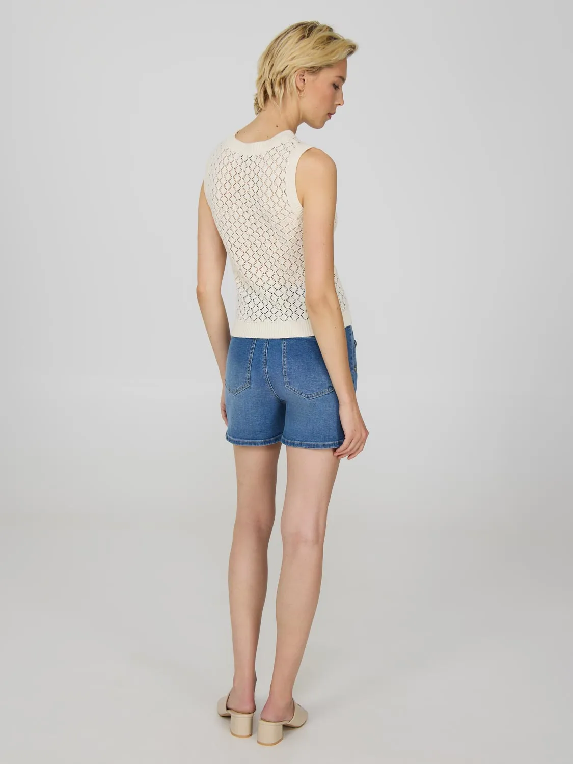 Argyle Sweater Vest flowy touch