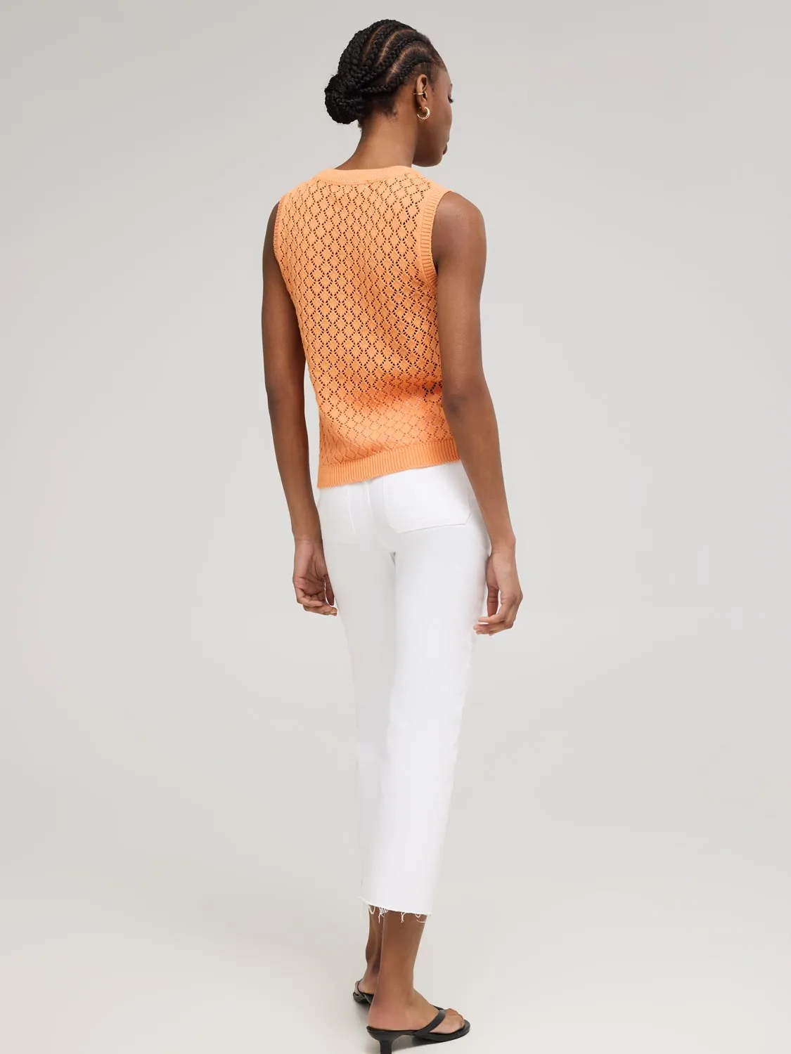 Argyle Sweater Vest wear light